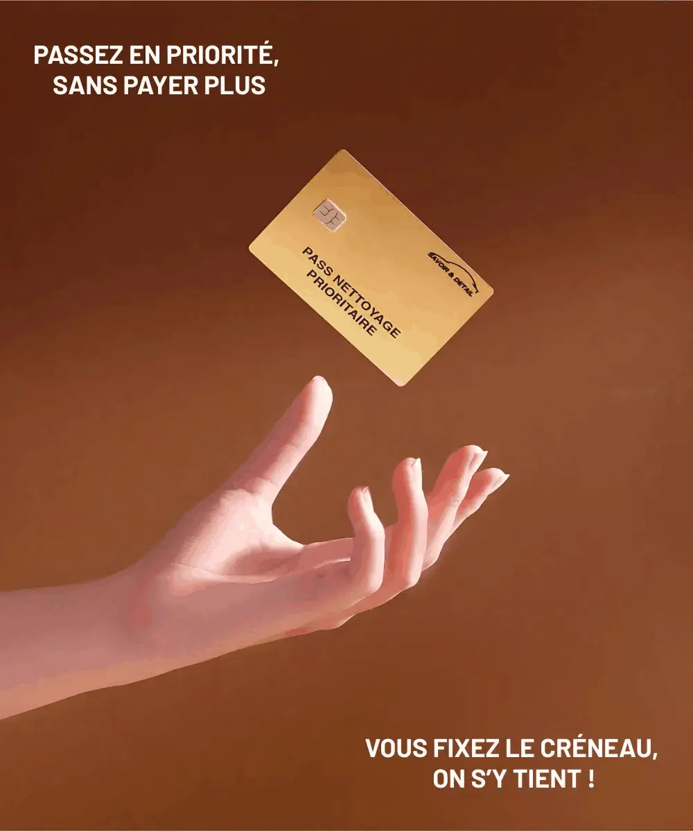 Pass de réservation pour nettoyage voiture à domicile en Île-de-France