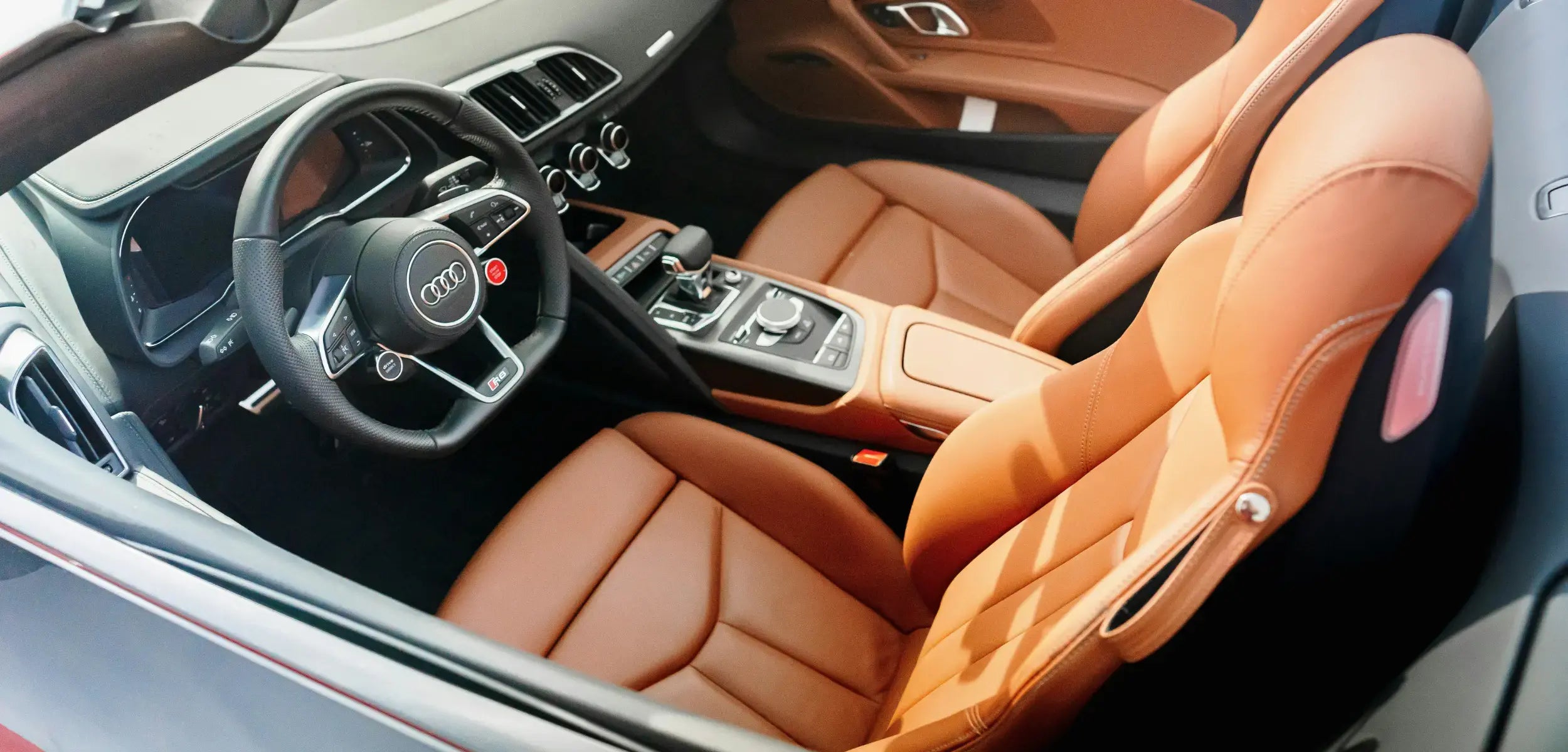 Soin des sièges cuir premium sur Audi à Pontoise